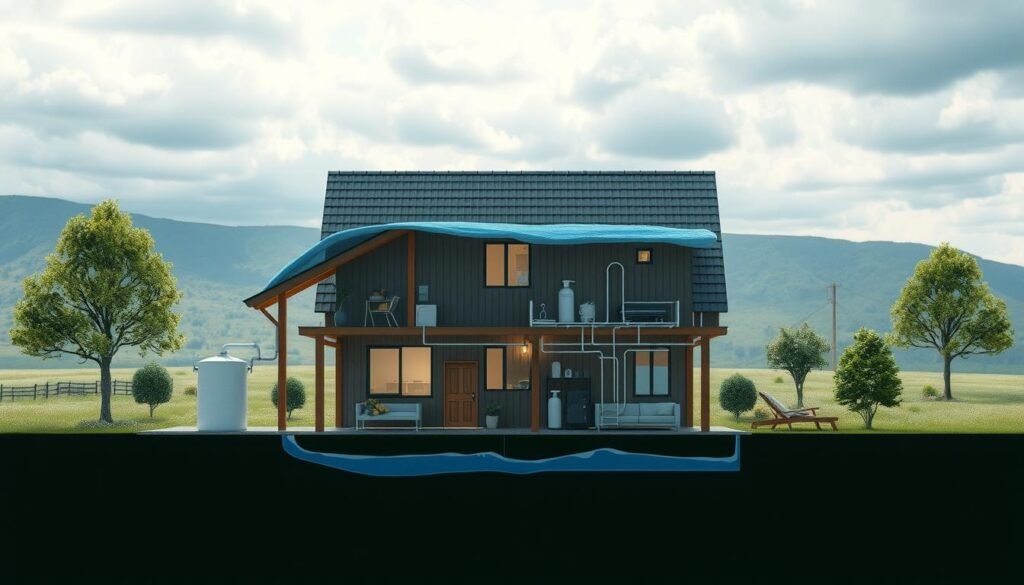 全戶式淨水器系統示意圖 全戶式淨水器系統示意圖