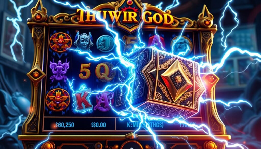 生成雷神之鎚老虎機遊戲的圖片