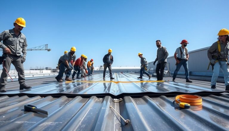 flat roofing sheets
